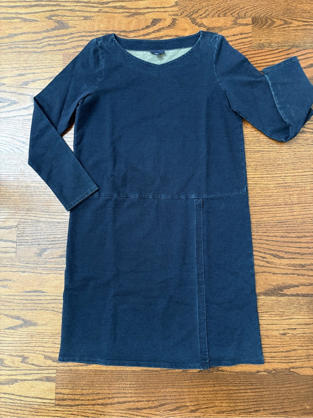 J. Jill ~ Pure Jill Indigo Dress ~ Small ~ Dark Denim ~ NWOT